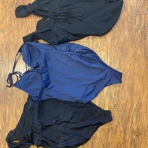 3 maternity bathing suits size large